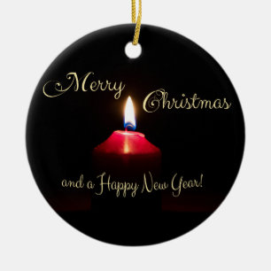 Adorno De Cerámica ¡Feliz Navidad para ti y tu familia!