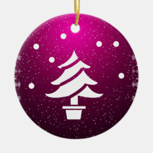 Adorno De Cerámica ¡Feliz Navidad y un Feliz Año Nuevo!