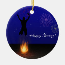 Adorno De Cerámica Feliz Norooz Chahar-Shanbeh-Suri