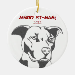 ADORNO DE CERÁMICA ¡FELIZ PIT-MAS!