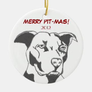 ADORNO DE CERÁMICA ¡FELIZ PIT-MAS!