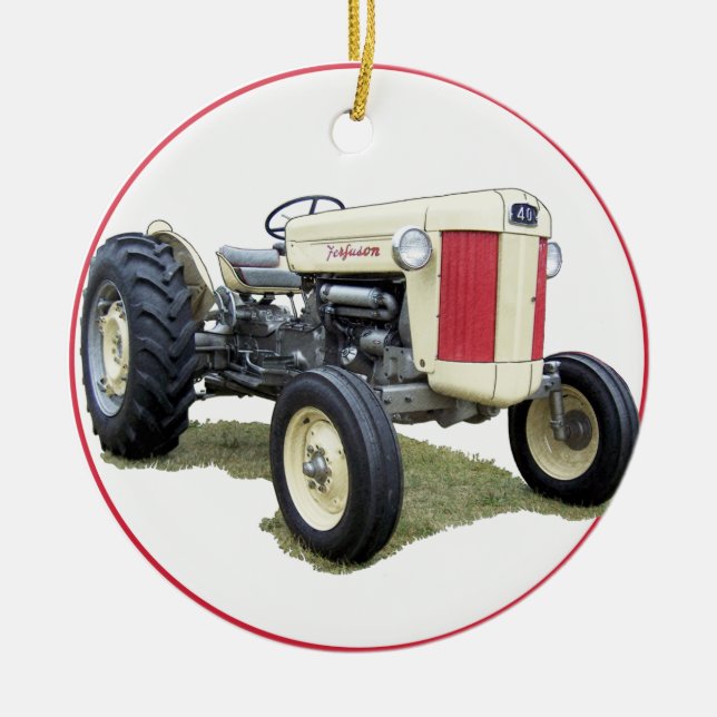 Adorno De Cerámica Ferguson 40 (Frente)