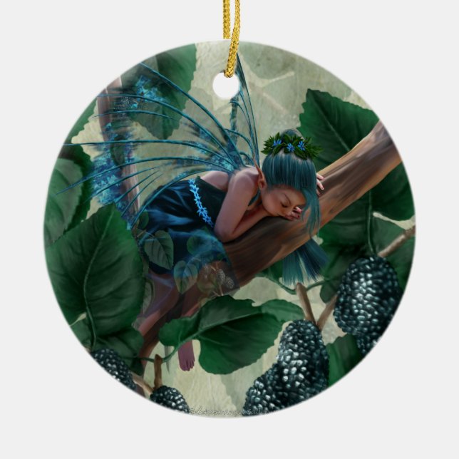 Adorno De Cerámica Feria de moras (Frente)
