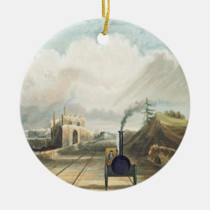 Adorno De Cerámica Ferrocarril de Dublín y de Kingstown: De la