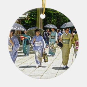 Adorno De Cerámica Festival de la Cordillera de Japón