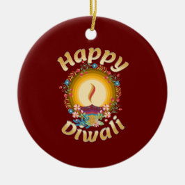 Adorno De Cerámica Festival Diwali de Luces Hindu Sikh Jain