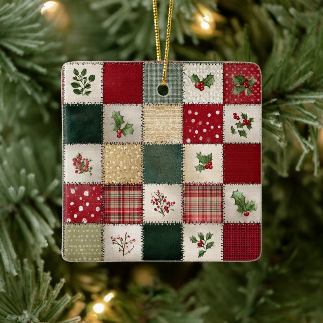 Adorno De Cerámica Festive Design Christmas Ornament (Árbol)