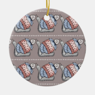 Adorno De Cerámica Festive pudding