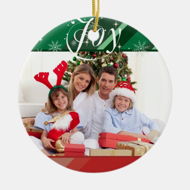 Adorno De Cerámica Festividad alegre (Frente)