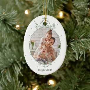 Adorno De Cerámica Festividad de los Navidades de fotografía modernos