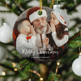 Adorno De Cerámica Festividad navideña Festible Bauble