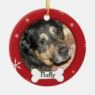 Adorno De Cerámica Festividad personalizada de perros/Mascotas