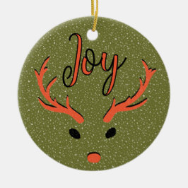 Adorno De Cerámica Festividades Navidades alegría Personalizado de fa