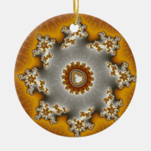 Adorno De Cerámica Feulia - Fractal