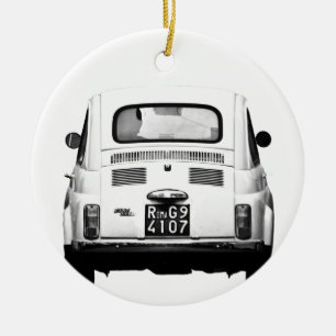 Adorno De Cerámica Fiat 500 en Roma, Italia