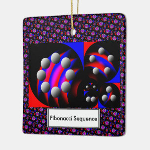 Adorno De Cerámica Fibonacci 'Fish Black' por Kenneth Yoncich