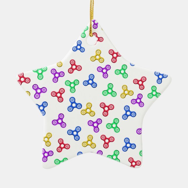 Adorno De Cerámica Fidget Spinners (Frente)