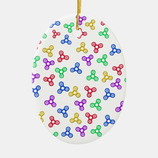 Adorno De Cerámica Fidget Spinners (Frente)