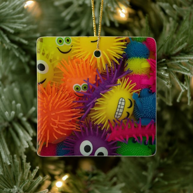 Adorno De Cerámica Fidget Toy Squishy Ball (Árbol)