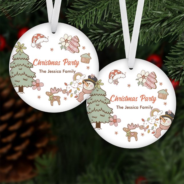Adorno De Cerámica Fiesta de Navidades de cookies (Subido por el creador)