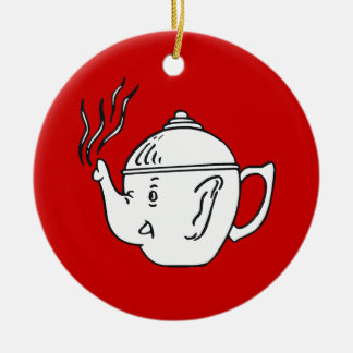 ADORNO DE CERÁMICA FIESTA DEL TÉ REPUBLICANA