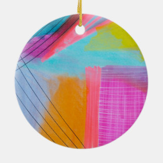 Adorno De Cerámica Fiesta en una caja