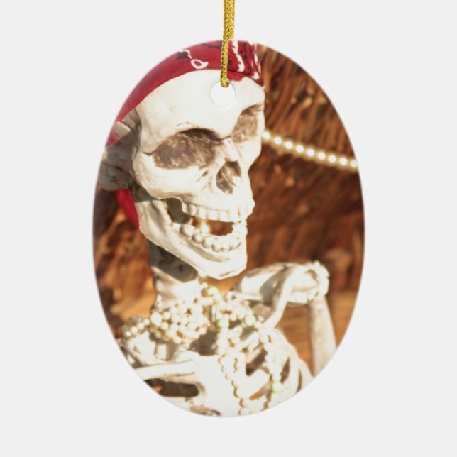 ADORNO DE CERÁMICA ¡FIESTA MALDITO! (Frente)