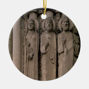 Adorno De Cerámica Figuras del viejo testamento, de las aspilleras