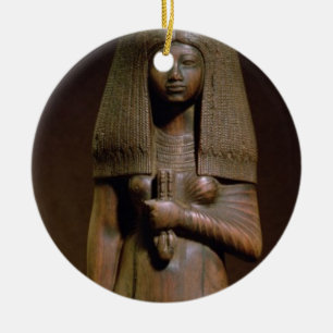 Adorno De Cerámica Figurilla del Tuya, cabeza del harem del minuto, N
