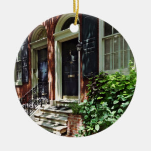 Adorno De Cerámica Filadelfia PA - Calle en Society Hill