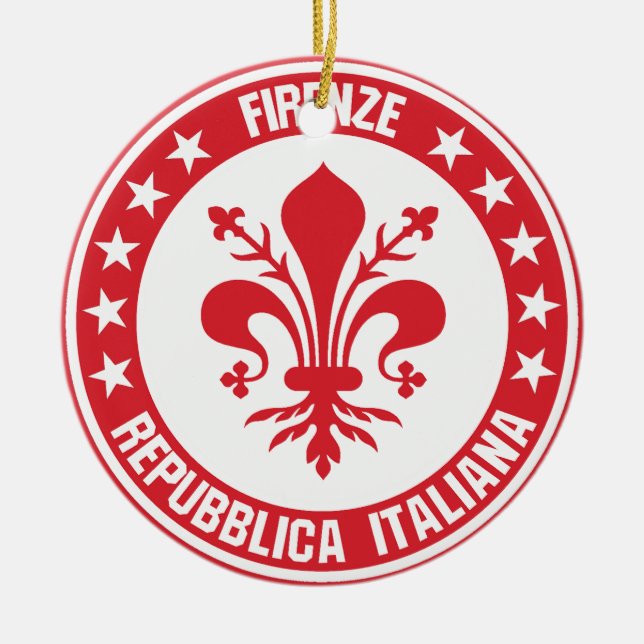 Adorno De Cerámica Firenze (Frente)