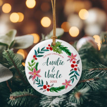 First Christmas as Auntie and Uncle 