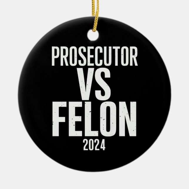 Adorno De Cerámica Fiscal Vs Felon 2024 (Frente)