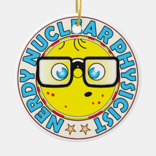 Adorno De Cerámica Físico nuclear Nerdy