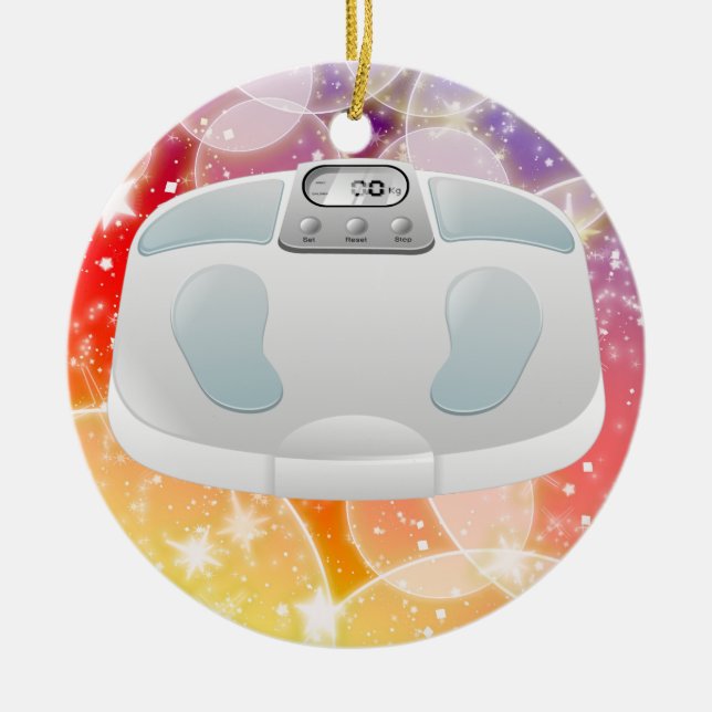 Adorno De Cerámica ¡Fitness! (Frente)