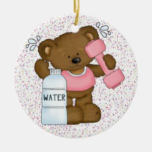 Adorno De Cerámica ¡Fitness!