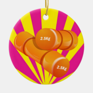 Adorno De Cerámica ¡Fitness!