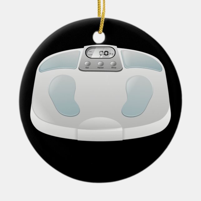 Adorno De Cerámica ¡Fitness! (Frente)