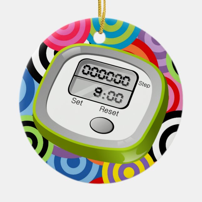 Adorno De Cerámica ¡Fitness! (Frente)