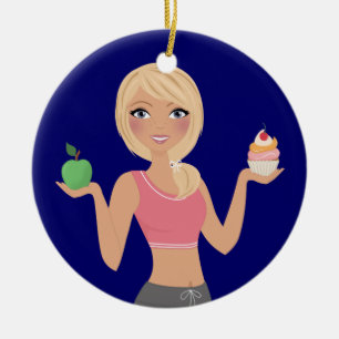 Adorno De Cerámica ¡Fitness!