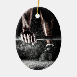 Adorno De Cerámica Fitness Weightrising Gym