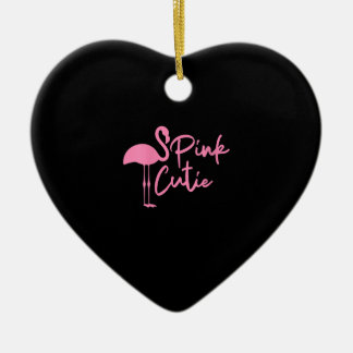 Adorno De Cerámica Flamingo rosado de las mujeres cutas | Tasa rosa |