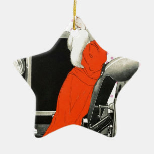 Adorno De Cerámica flapor de polkadots
