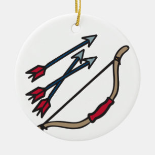 Adorno De Cerámica Flechas de plegado