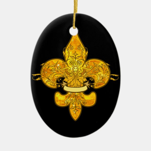 Adorno De Cerámica Fleur de Guardian (Frente)