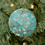 Adorno De Cerámica Flor de almendra, Van Gogh<br><div class="desc">Famoso cuadro de Vincent van Gogh : Almond Blossom</div>