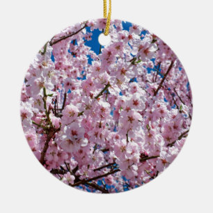 Adorno De Cerámica Flor de cereza japonesa