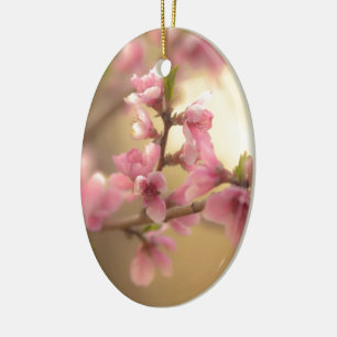 Adorno De Cerámica Flor de Cerezo
