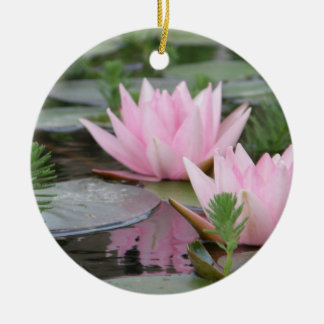 Adorno De Cerámica Flor de Lotus/Waterlily