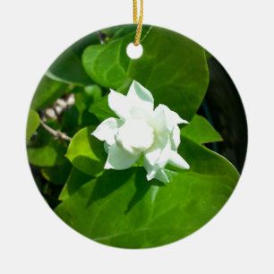Adorno De Cerámica Flor del jazmín de Sampaguita